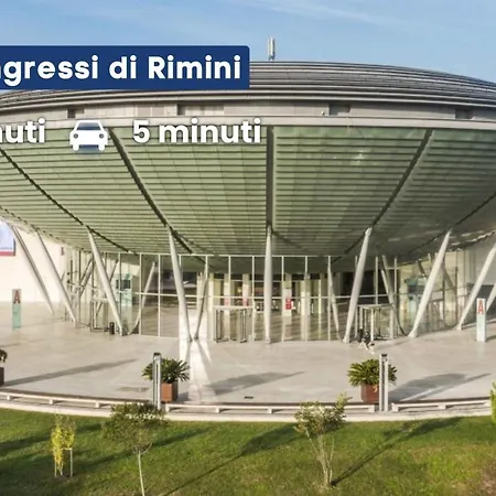 - 200mt Dal Mare Moderno Con Ampio Giardino Lägenhet Rimini